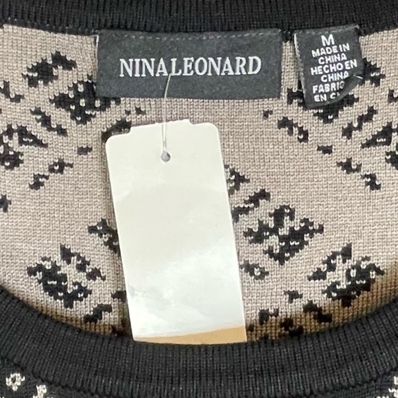 Nina Leonard Women's Plaid Flounce-Hem Dress - Picture 11 of 11